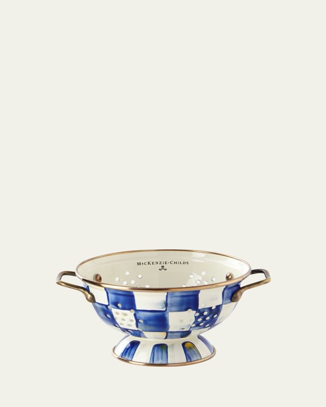 Royal Check Small Colander